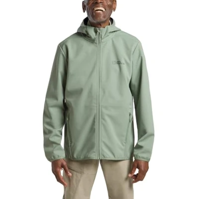 Bild av Jack Wolfskin Bornberg Hoody M Softshelljacka, eukalyptus, Small Herr, S