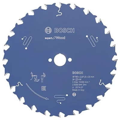 Bild av Bosch Professional 2608644044 EXWOH 24 tand topp precision cirkelsågblad, blå