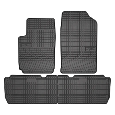 Bild av FROGUM 0652 Ensemble de tapis sol Caoutchouc avant et arrière 4 noir Sur mesure CITROËN: Xsara Picasso
