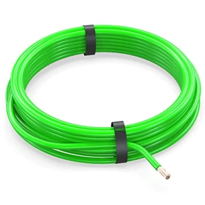 Bild av AUPROTEC Enpolig kabel 2,5 mm² FLRY B Ring elektrisk tråd: 5m, grön