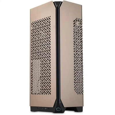 Bild av Cooler Master NCORE 100 MAX Bronze Mini ITX SFF Chassi Anpassad AIO Kylare, 850W SFX Gold ATX 3.0 PSU, Aluminiumpaneler, Enkel Installation, PCIe 4.0 Riserkabel &amp; Vertikal GPU Fäste EU Kontakt