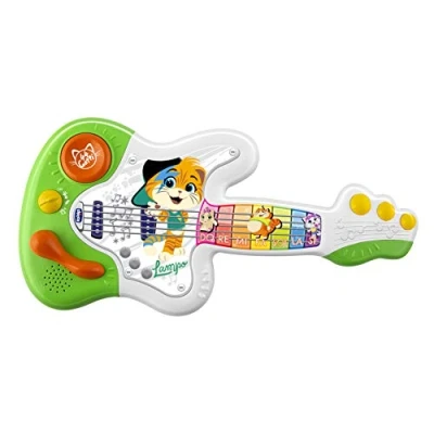 Bild av Chicco 44 CATS gitarr, babymusikleksak, pedagogisk leksak gitarr babyleksak, låtar 6 ljud från TV serien katter