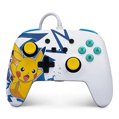 Bild av POWERA NSW ENH WIRED CONTROLLER PIKACHU HIGH VOLTAGE