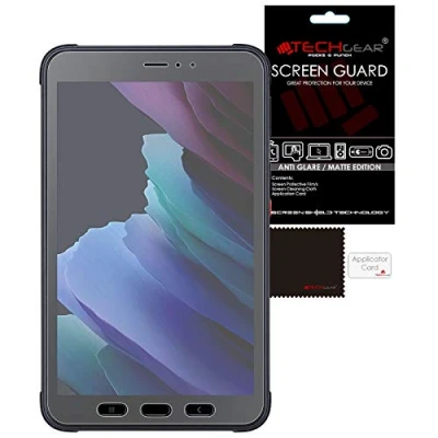 Bild av TECHGEAR 2 pack anti reflexskydd för Samsung Tab Active 3 8&quot; (SM T570/T575/T577) antiglande matt skärmfilm, kompatibel med Galaxy 8