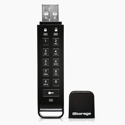 Bild av iStorage datAshur Personal2 8 GB Secure Flash Drive Password protected Portable Military Grade Hardware Encryption