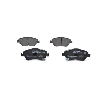 Bild av BOSCH 0 986 494 260 Jeu de plaquettes frein Low Metallic avec indicateur d&#039;usure tôle anti bruit, instructions montage