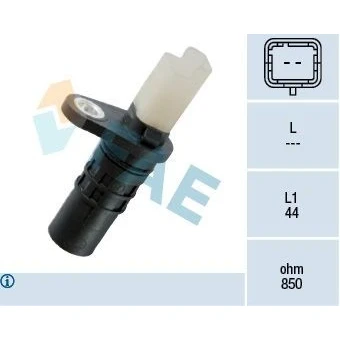 Bild av FAE 79253 Capteur d&#039;impulsions 2 inductif sans câble RENAULT: ESPACE 4, SCENIC 2, MEGANE NISSAN: Qashqai / Qashqai+2 I, Primastar Van, X Trail