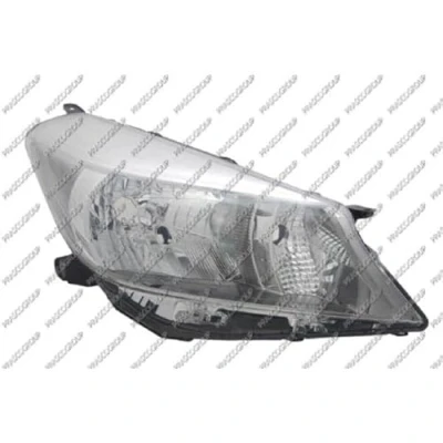 Bild av PRASCO TY3284813 Strålkastare Höger H4 krom TOYOTA: Yaris III Hatchback