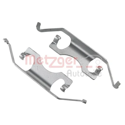 Bild av METZGER 109 1640 Kit d&#039;accessoires, plaquette de frein à disque MERCEDES BENZ: Classe E Berline, CLS Coupe, ML, JEEP: GRAND CHEROKEE 4