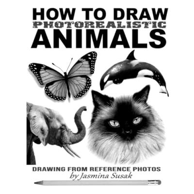 Bild av How to Draw Photorealistic Animals: Drawing from Reference Photos