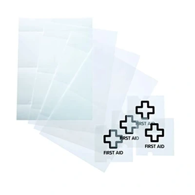 Bild av Durable 483019 Insticksark CRYSTAL SIGN (105x105mm), transparent, 10 stycken