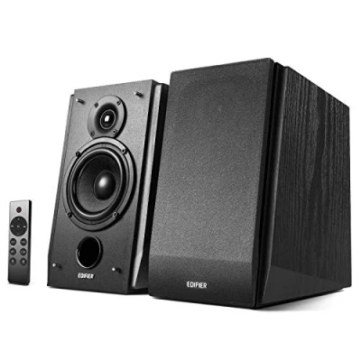 Bild av Edifier R1855DB aktiva bokhyllhögtalare med Bluetooth och optisk ingång 2.0 studio monitor högtalare inbyggd förstärkare subwoofer linje out
