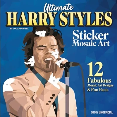 Bild av Ultimate Harry Styles Sticker Mosaic Art Book (häftad, eng)