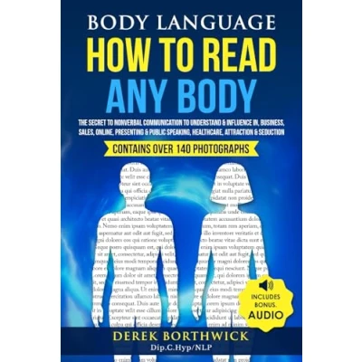 Bild av Body Language How To Read Any Body: The Secret Nonverbal Communication Understand &amp; Influence In, Business, Sales, Online, Presenting Public Speaking, Healthcare, Attraction Seduction