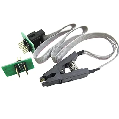 Bild av WINGONEER® SOIC8 SOP8 testklämma för EEPROM 93CXX/25CXX/24CXX in circuit programmering + 2 adaptrar