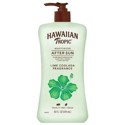 Bild av Hawaiian Tropic Lime Coolada After Sun Moisturizing Lotion, 16 Ounces by Playtex/Bananbåt