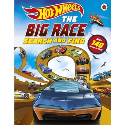 Bild av Hot Wheels: The Big Race: Official Wheels Search and Find Book