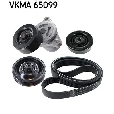 Bild av SKF VKMA 65099 Jeu de courroies trapézoïdales à nervures HYUNDAI: Matrix, Getz