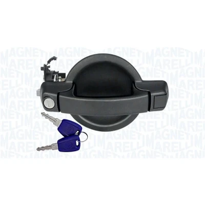 Bild av MAGNETI MARELLI 350105010400 Poignée de Porte arrière avec cylindre fermeture noir nu/non protégé/non plastifié FIAT: Doblo I Cargo, Break