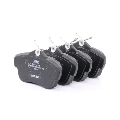 Bild av VALEO 302114 Jeu de plaquettes frein FIRST Essieu arrière contact signal d&#039;usure exclu avec tôle anti bruit FIAT: Scudo II Van,