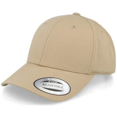 Bild av Flexfit Curved Classic Snapback Keps, Storlek: One Size, Khaki