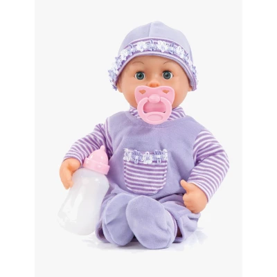 Bild av Bayer Design 93826AF babydocka, mjuk kropp, pratar, napp, flaska, 38 cm