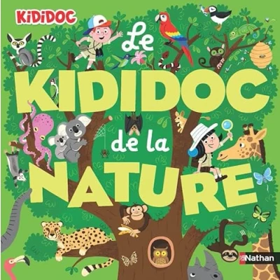 Bild av Le grand Kididoc de la nature Plus 100 questions sur avec des animations spectaculaires ! dès 4 ans