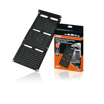Bild av OSRAM BATTERYcharge SOLAR 20W INKL. USB Monokristallin solcellsmodul 20 W 5 V