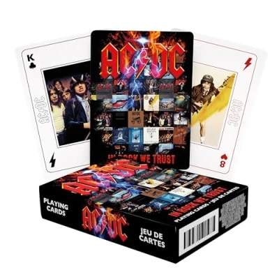Bild av AQUARIUS AC/Dc in Rock Noi Trusted Set med 52 spelkort