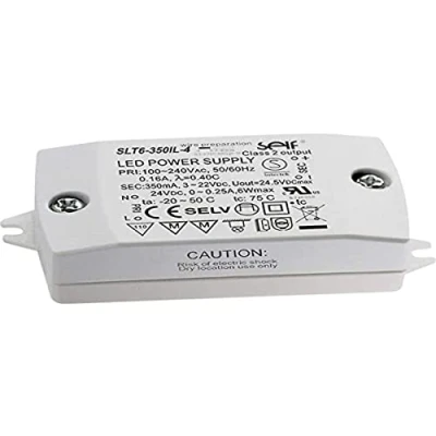 Bild av Self Electronics SLT6 350IL 4 LED drivrutin konstant ström 7,7 W 350 mA 3 22 V/DC montering på flamskyddsmedel