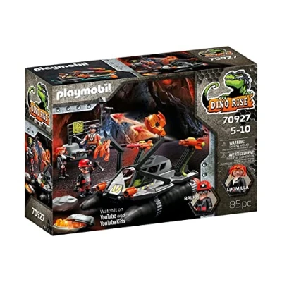 Bild av PLAYMOBIL Dino Rise 70927 Comet Corp. Demolition Drill, With Tunnelling Machine, Dinosaur Toy for Children Ages 5+