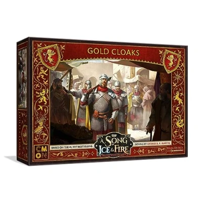 Bild av CMON En sång av is och eld bordsskiva miniatyrspel guld kappor enhet box lägg till oöverträffad styrka dina krafter! Strategispel, åldrarna 14+, 2+ spelare, 45 60 minuters speltid, gjord