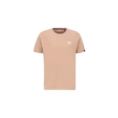 Bild av Alpha Industries Backprint T för män, Dusty Coral, L
