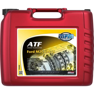 Bild av MPM ATF Ford M2C33 F/G 15020 Automatlådeolja 10W 20l Röd