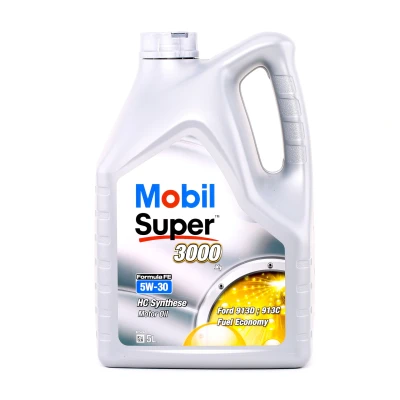 Bild av Mobil Super 3000 X1 Formula FE 5W 30 5l Motorolja 151525 VOLVO: C30, V70 3, V50, FORD: S Max Mk1, Focus 2, 2 Kombi, TOYOTA: Yaris II Hatchback