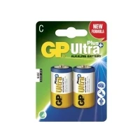 Bild av GP Batteries Ultra Plus Alkaline C, Engångsbatteri, Alkalisk, 1,5 V, 2 styck, Multifärg