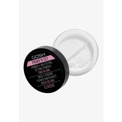 Bild av Gosh Copenhagen PRIME&#039;N SET Powder Primer &amp; Mattifying Setting Primer, Storlek: 7 g, 001 transparent