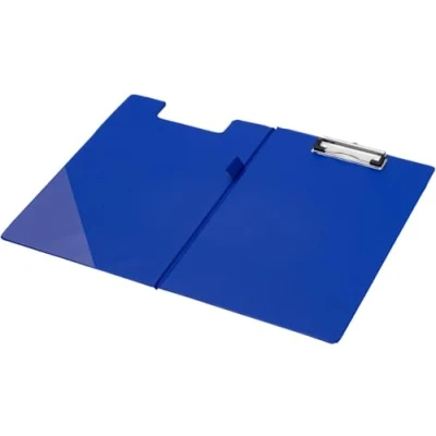 Bild av Q Connect Foolscap/A4 PVC hopfällbart urklipp svart 1 BLÅ