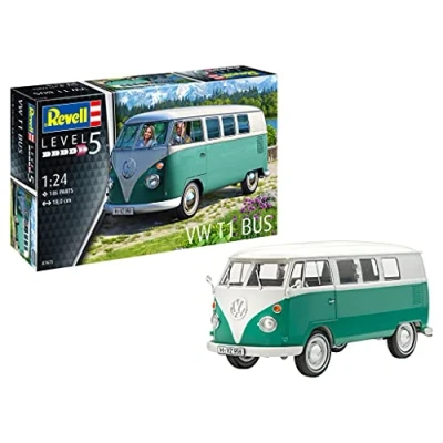 Bild av Revell RV 1:24 VW T1 Bus Modellbuss
