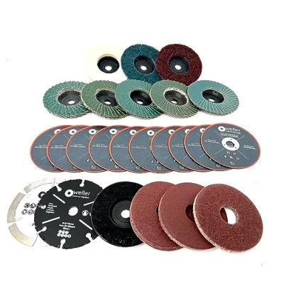 Bild av Vågverktyg I XXL tillbehör set ⌀ 76 x 10 mm lämplig för minibatteri, vinkelslip, t.ex. Bosch GWS 12 V 10,8 skärskivor, fläktskivor