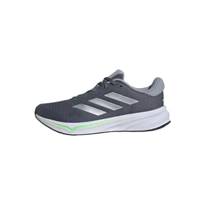 Bild av adidas För Män Response Runner Shoes, onix/halo silver/lime burst, 41 1/3 EU
