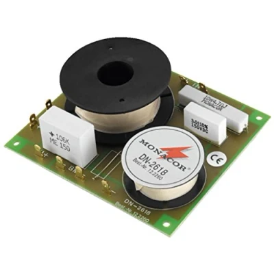 Bild av Monacor DN 2618, Komponent delningsfilter, 2 vägs systems, 350 W, 8 O, 3000 hz, 18 dB