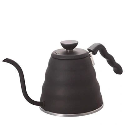 Bild av Hario VKB 100HSV V60 Bouno Kaffeetropfkessel Schwanenhals 1.2 liter Matt Black