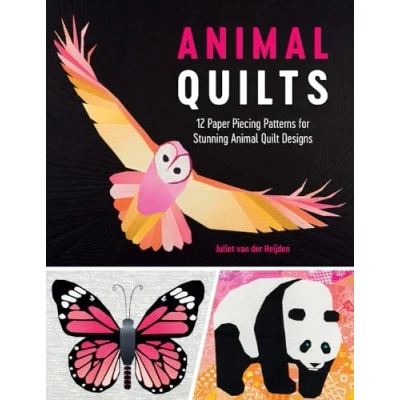 Bild av Animal Quilts: 12 Paper Piecing Patterns for Stunning Quilt Designs