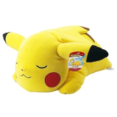 Bild av Pokémon Bandai Pikachu plysch 40 cm sovande mjuk WT97920