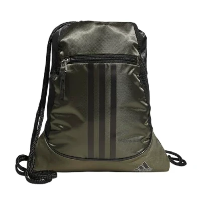 Bild av adidas Alliance Sackpack dragsko ryggsäck gymväska, Jersey Onix/Roséguld, en storlek