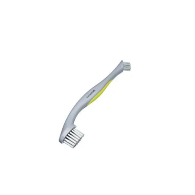 Bild av KitchenCraft Diskborste Vinklar och Vrår 2 i 1, Non slip, Gul/Grå, 35 cm, KCNOOKBRUSH