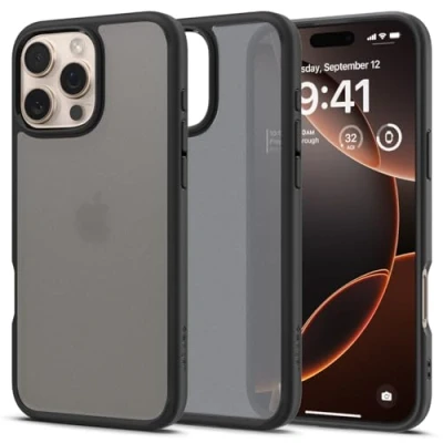 Bild av Spigen Ultra Hybrid Skal Kompatibel med iPhone 16 Pro Max Case Fodral Frost Black