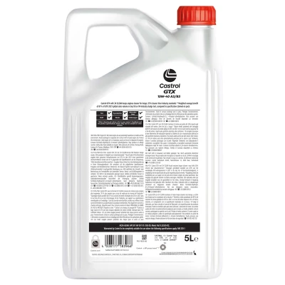 Bild av Castrol GTX A3/B3 15W 40 5I Huile moteur 15F629 VOLKSWAGEN: Golf 2, 4, 5, AUDI: A6 C6 Avant, A3 3/5 portes, Sportback