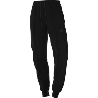 Bild av Nike FB8330 010 W NSW TCH FLC MR JGGR Sportbyxor Kvinnor Svart/Svart M T